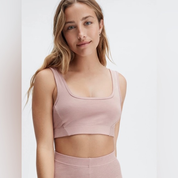 Pair of Fabletics Restoreknit Scoop Back Bralettes - Picture 5 of 10